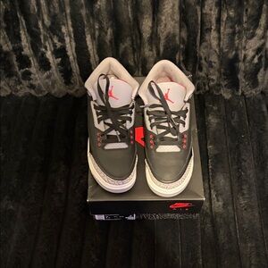 Jordan Kids Sneakers Black and Red
